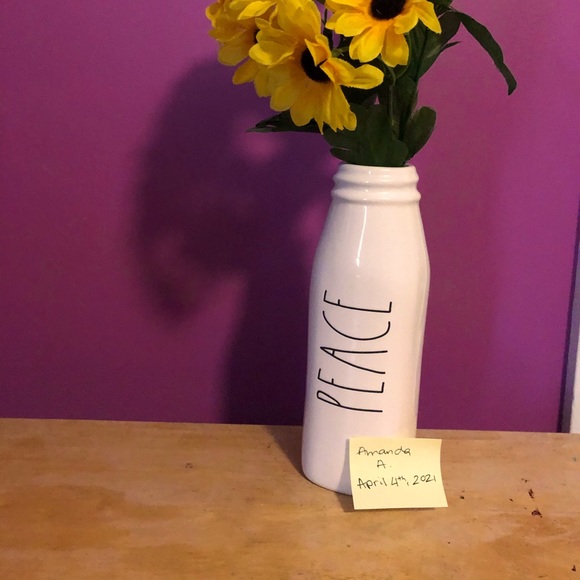 COPY - RAE DUNN MILK BOTTLE JAR VASE - Picture 1 of 1